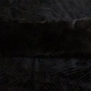 Luxurious Black Faux Fur Coat